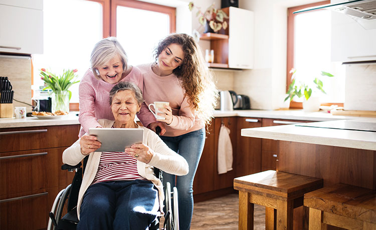 designing home remodel for parents aging in place