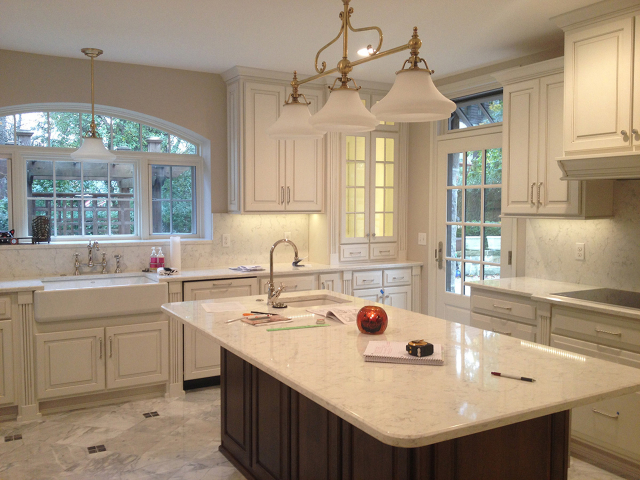 Classic Traditional Kitchen Updated by Action Builders in the Pittsburgh Area
