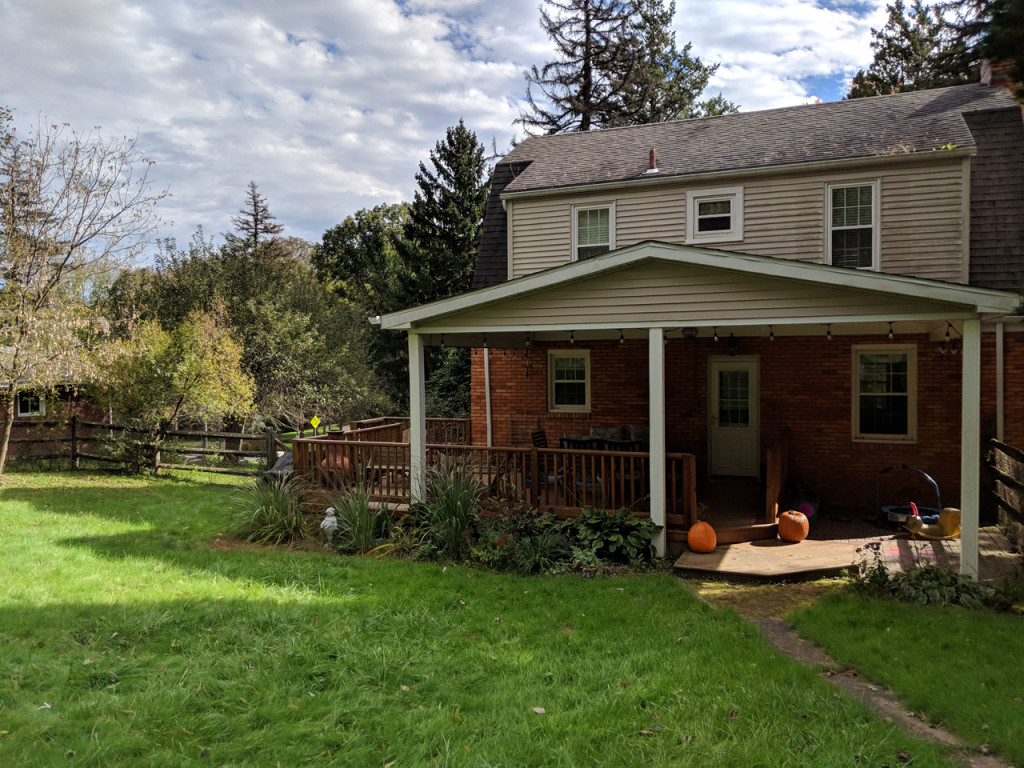 Before Home Addition Construction