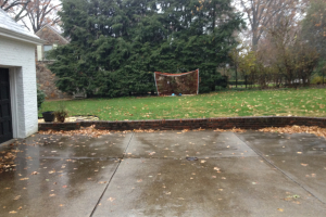 Before home addition construction