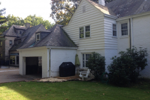 Before home addition construction