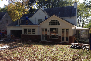 Completed home addition in Mt. Lebanon by design-build contractor Action Builders
