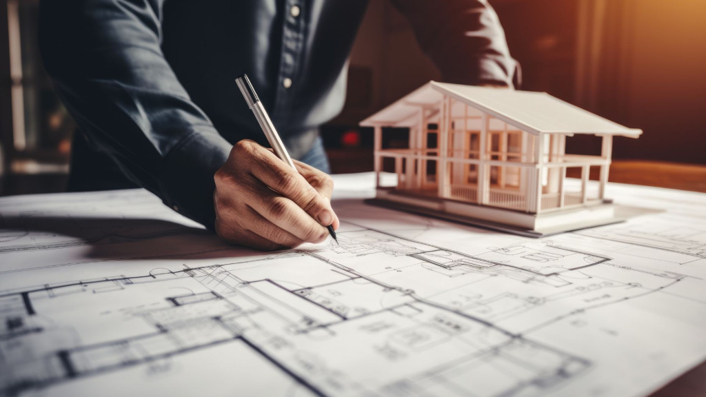 Using your architectural drawings for your home addition.