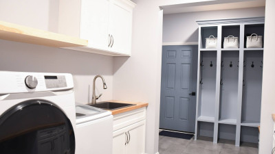 Utility Room built by Action Builders