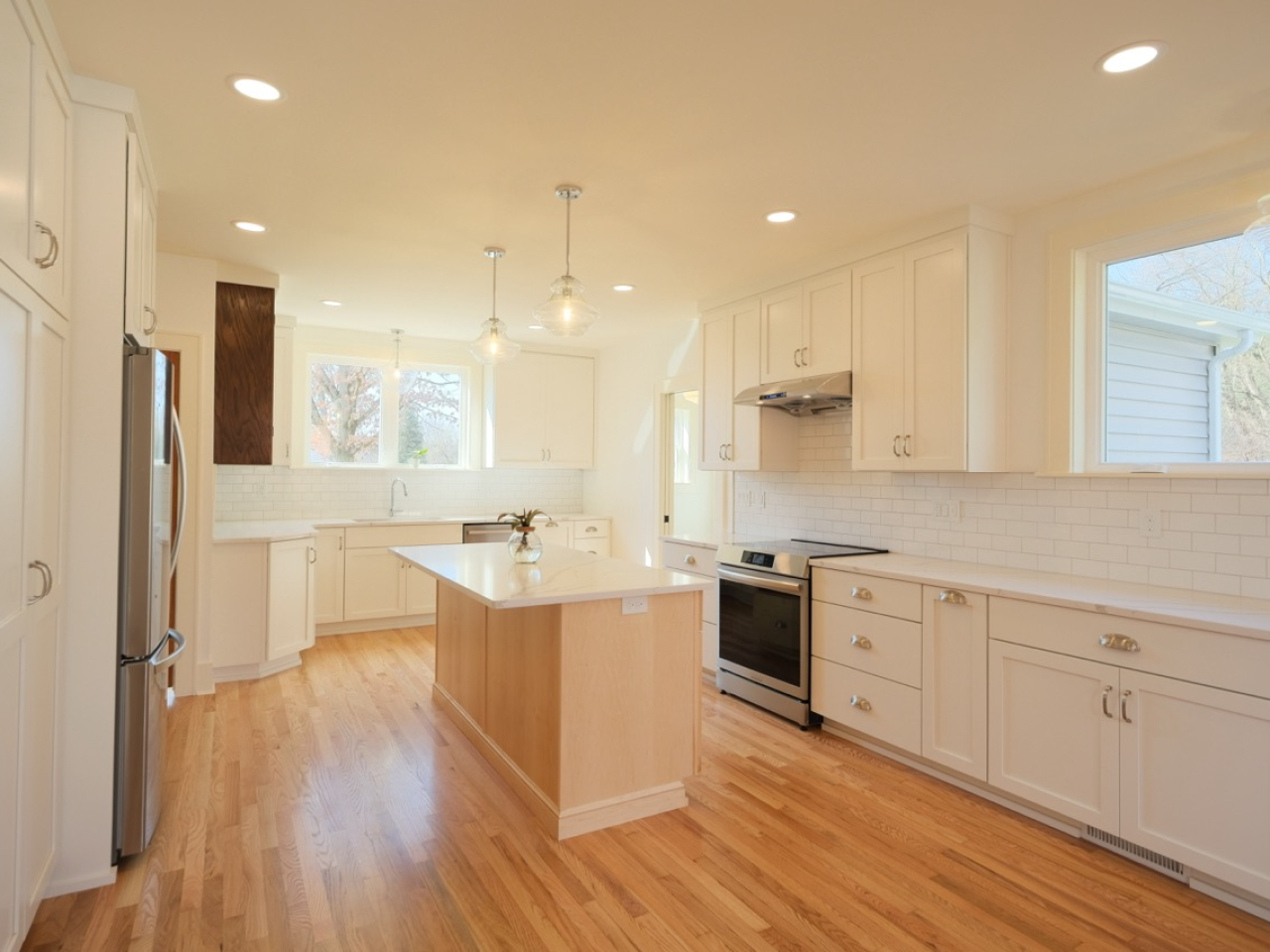 Blawnox kitchen, mudroom &amp; bathroom remodel by Action Builders