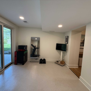 upper st clair basement remodel kitchen office project