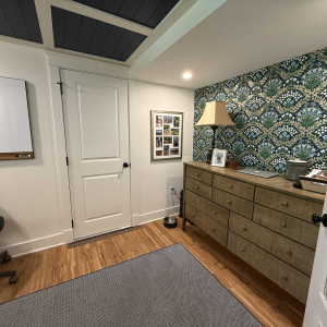 upper st clair basement remodel kitchen office project