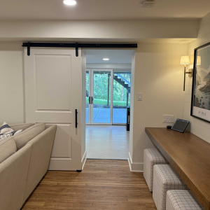 upper st clair basement remodel kitchen office project