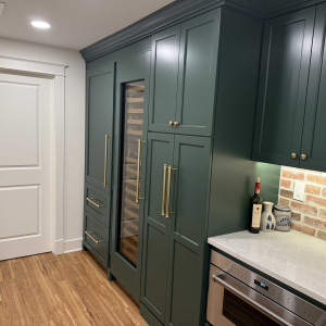 upper st clair basement remodel kitchen office project